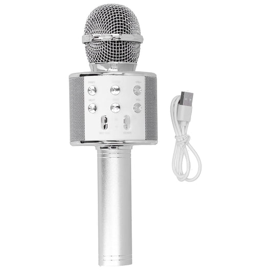 WS-858 Wireless Bluetooth Karaoke Microphone Upgraded – 3-in-1 Mic - Speaker & Recorder MZ Trend Hub
