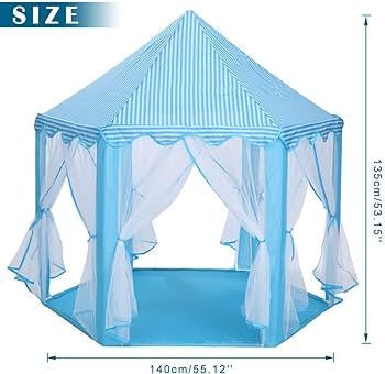 Princess Castle Play Tent for Girls | Kids Fairy Playhouse