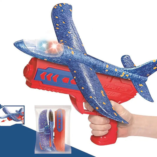 2 in 1 EPP Foam Airplane Launcher - Outdoor Glider Toy for Kids MZ Trend Hub