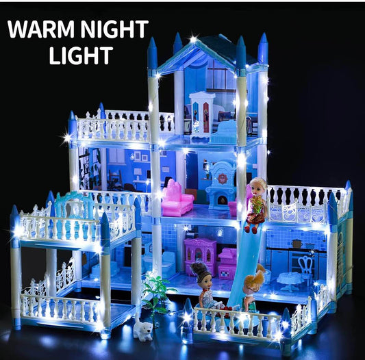 Luxury imported Doll House Toy for Girls – Multi-Room Dollhouse MZ Trend Hub