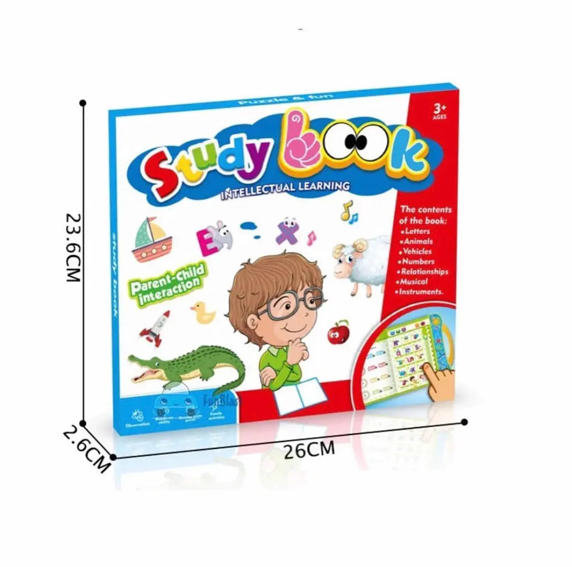 E Book for Kids Early Education Educational Toys | Intelligence Book for Kids MZ Trend Hub