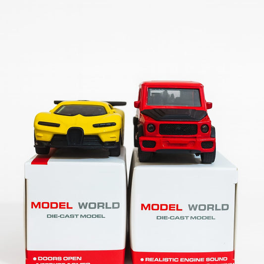 Metal Pull-Back Die-Cast Model Car – Lights & Music – High-Speed Action Toy Vehicle for Kids MZ Trend Hub