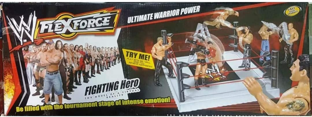 WWE FlexForce Wrestling Ring Playset with Action Figures – Ultimate Fighting Hero Toy MZ Trend Hub