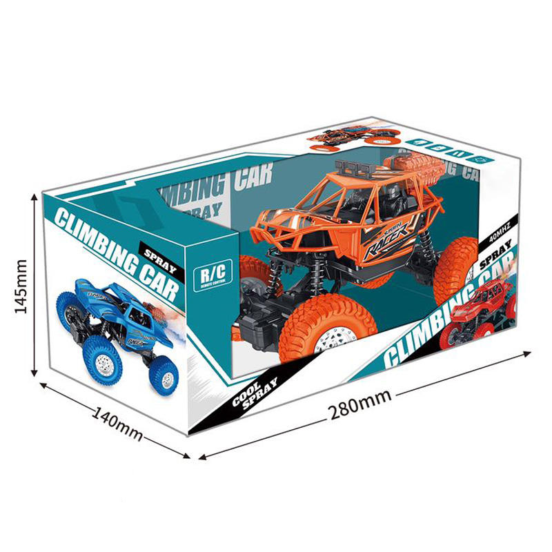 Climbing Spray 4x4 RC Car with LED Lights