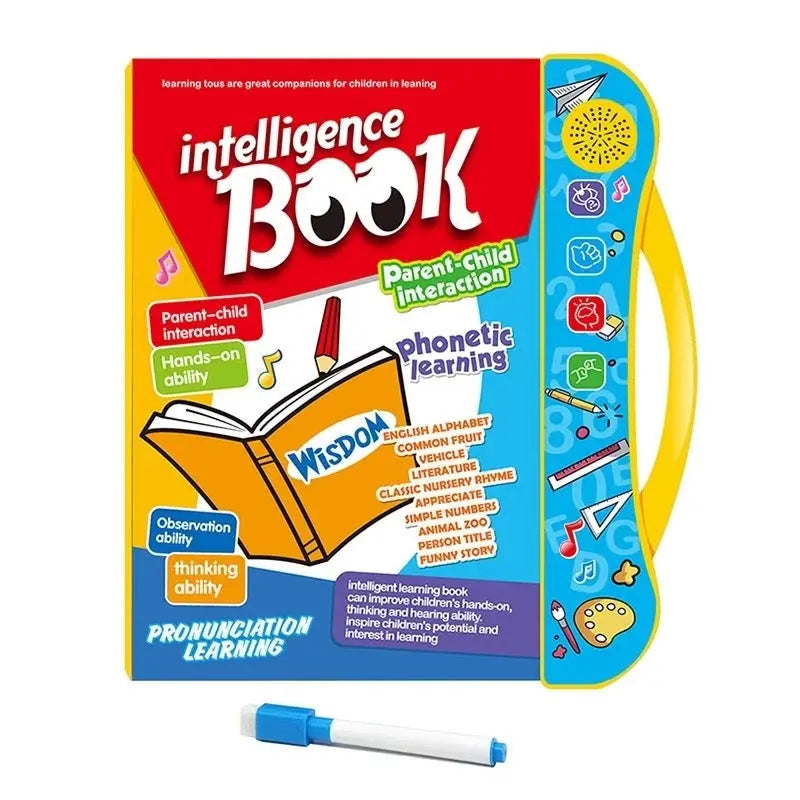 E Book for Kids Early Education Educational Toys | Intelligence Book for Kids MZ Trend Hub