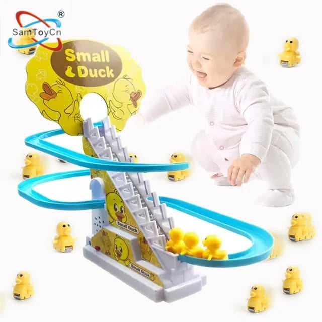 Duck Climbing Stairs Toy for Kids with Lights and Music MZ Trend Hub
