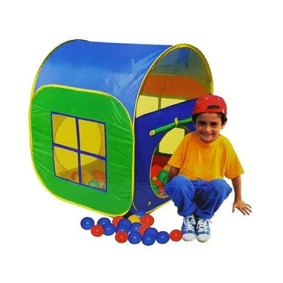 Kids Foldable Play House Tent – With 2 Support Sticks MZ Trend Hub