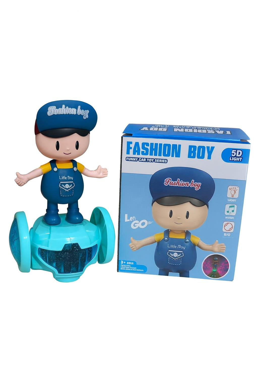 Fashion Boy Car Toy with 3D Lights & Music MZ Trend Hub