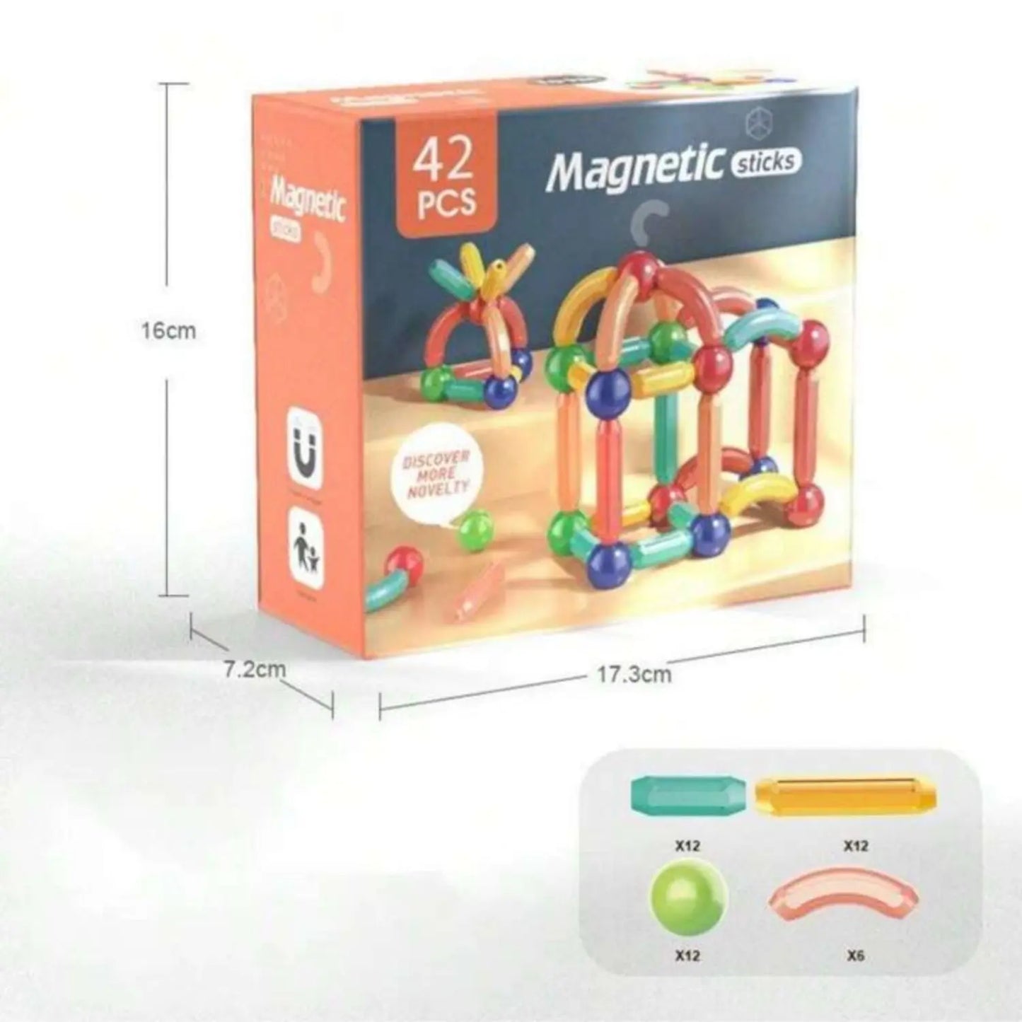 "Magnetic Building Blocks Set for Kids 3+ | Educational & Creative Toy" MZ Trend Hub
