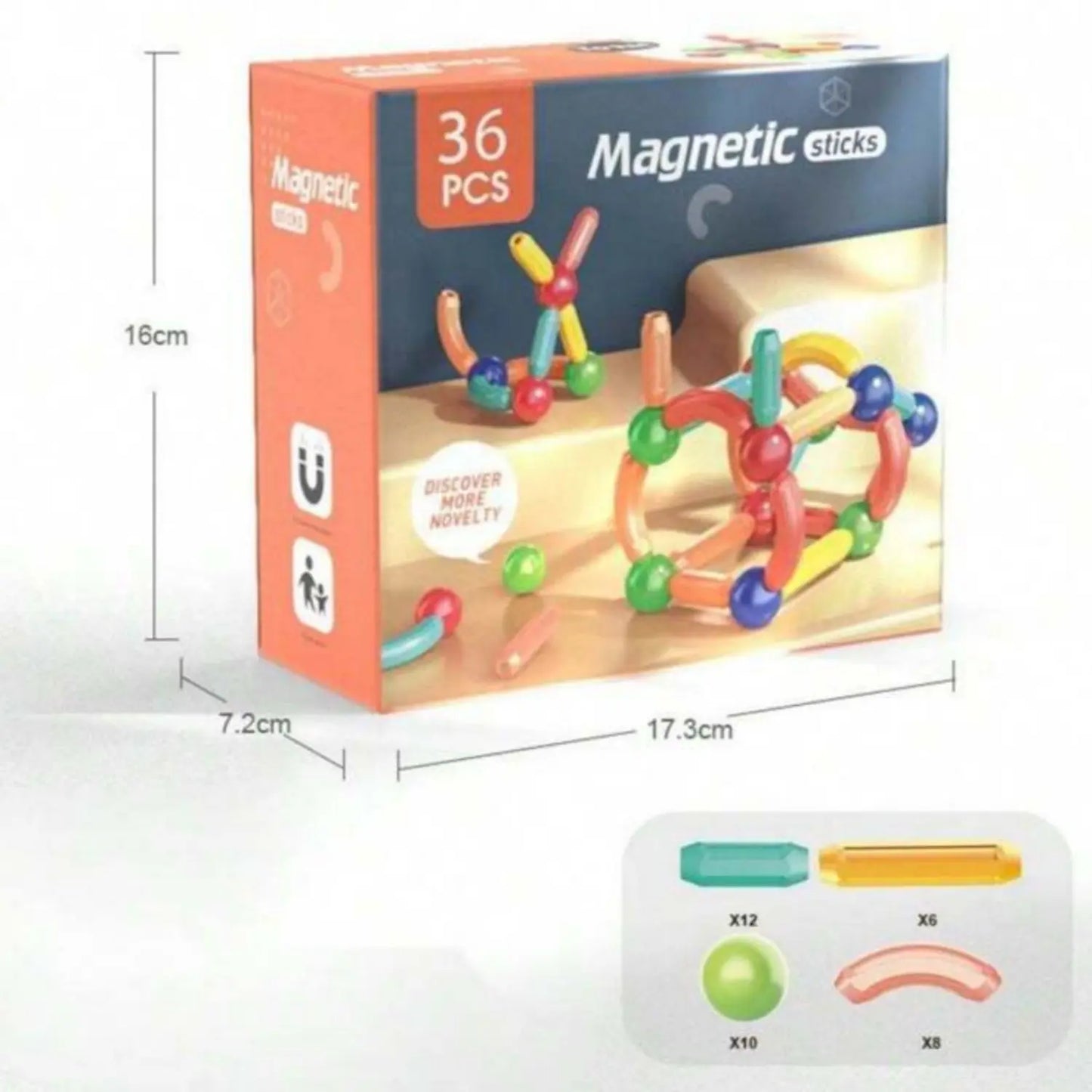 "Magnetic Building Blocks Set for Kids 3+ | Educational & Creative Toy" MZ Trend Hub