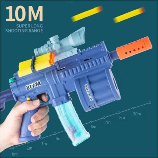 3-in-1 M416 Multifunction  Gun – Foam Dart, Bubble & Water Blaster (Battery Operated) MZ Trend Hub