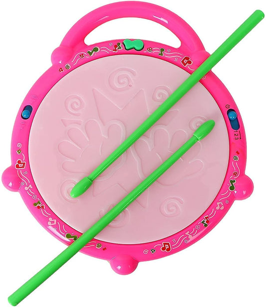 Musical Flash Drum with 3D Lights Music Baby Toy For Toddler Baby Multifunctional Toy MZ Trend Hub
