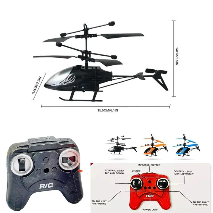 Rechargeable RC Helicopter Drone with LED Lights – JQ-1122