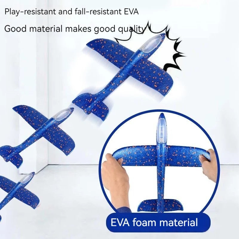 2 in 1 EPP Foam Airplane Launcher - Outdoor Glider Toy for Kids MZ Trend Hub