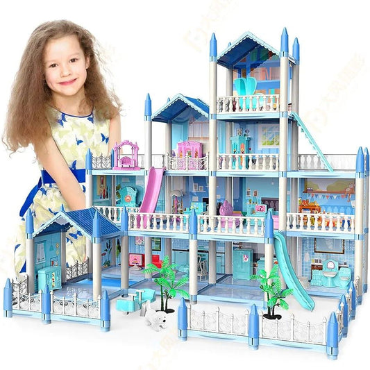 Luxury imported Doll House Toy for Girls – Multi-Room Dollhouse MZ Trend Hub