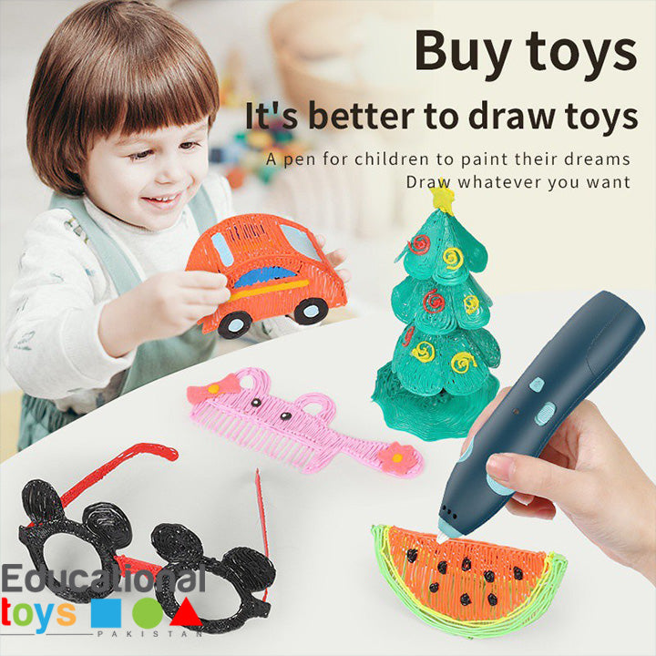 3D Printing Pen – Kids Creative Drawing Tool MZ Trend Hub