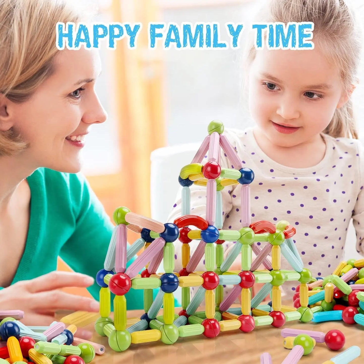 "Magnetic Building Blocks Set for Kids 3+ | Educational & Creative Toy" MZ Trend Hub