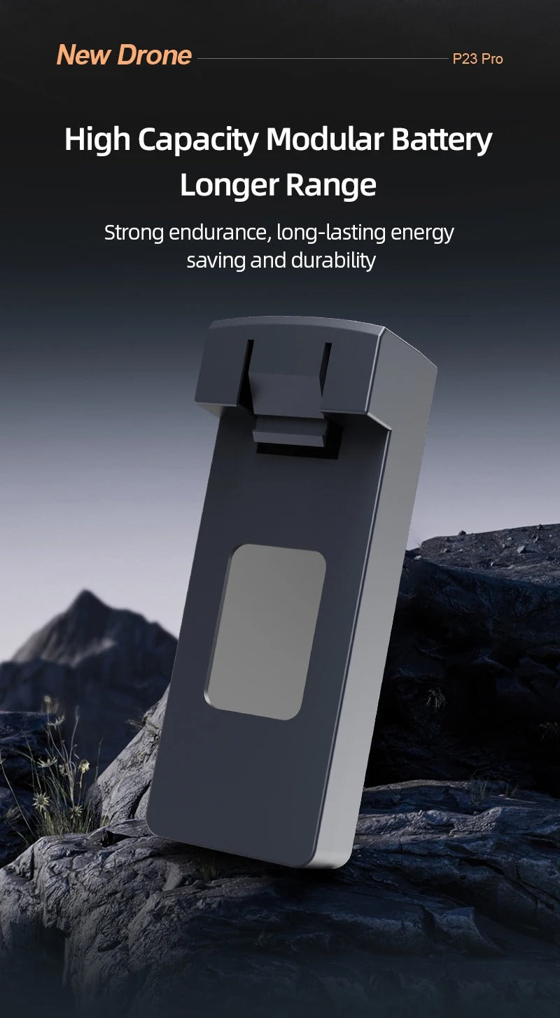 P23 Pro Drone  Dual Camera Toy Drone for Kids & Beginners | Foldable Drone with HD Camera