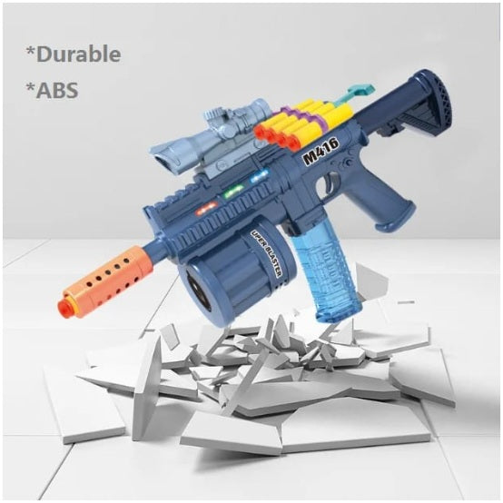 3-in-1 M416 Multifunction  Gun – Foam Dart, Bubble & Water Blaster (Battery Operated) MZ Trend Hub