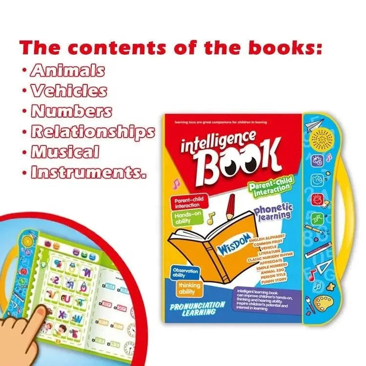 E Book for Kids Early Education Educational Toys | Intelligence Book for Kids MZ Trend Hub