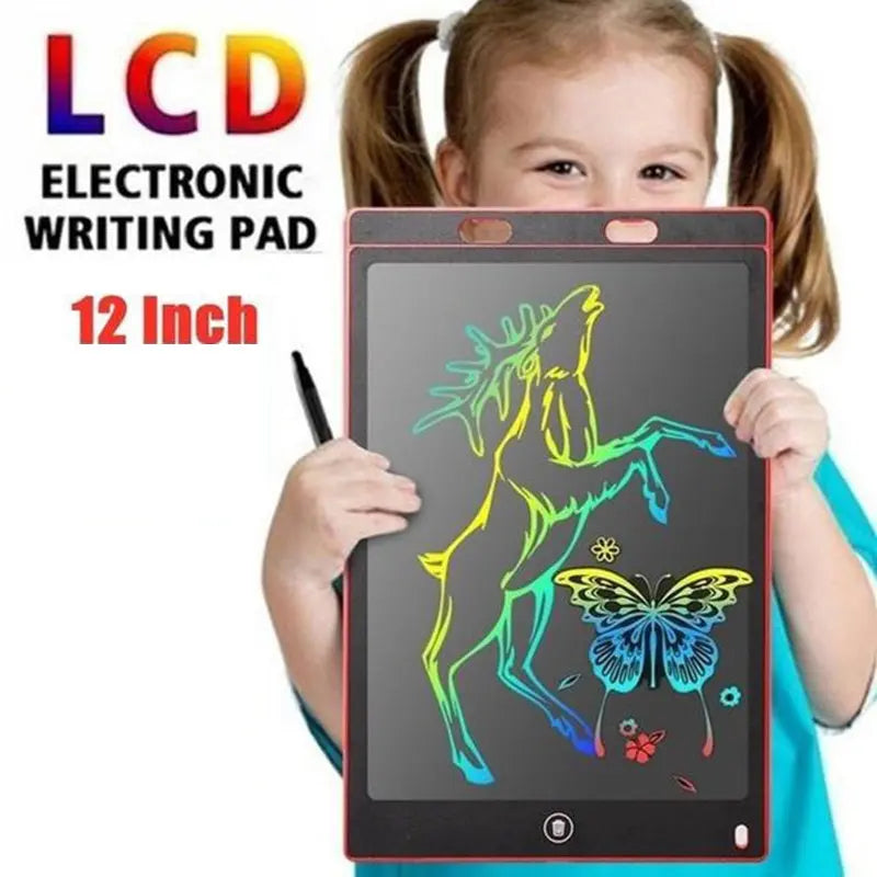 8.5-10-12 Inch LCD Writing Tablet for Kids: Multicolor Drawing Pad MZ Trend Hub
