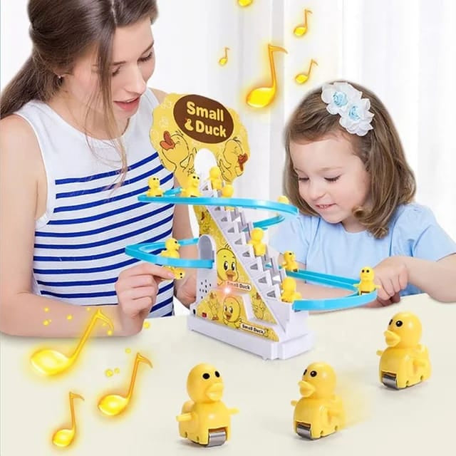 Duck Climbing Stairs Toy for Kids with Lights and Music MZ Trend Hub