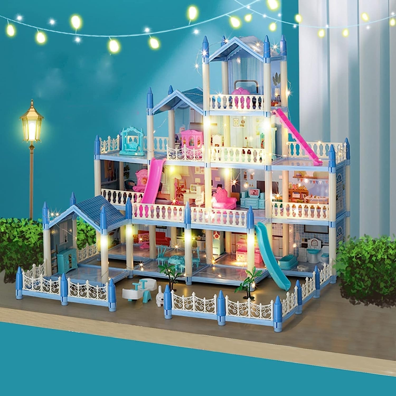 Luxury imported Doll House Toy for Girls – Multi-Room Dollhouse MZ Trend Hub