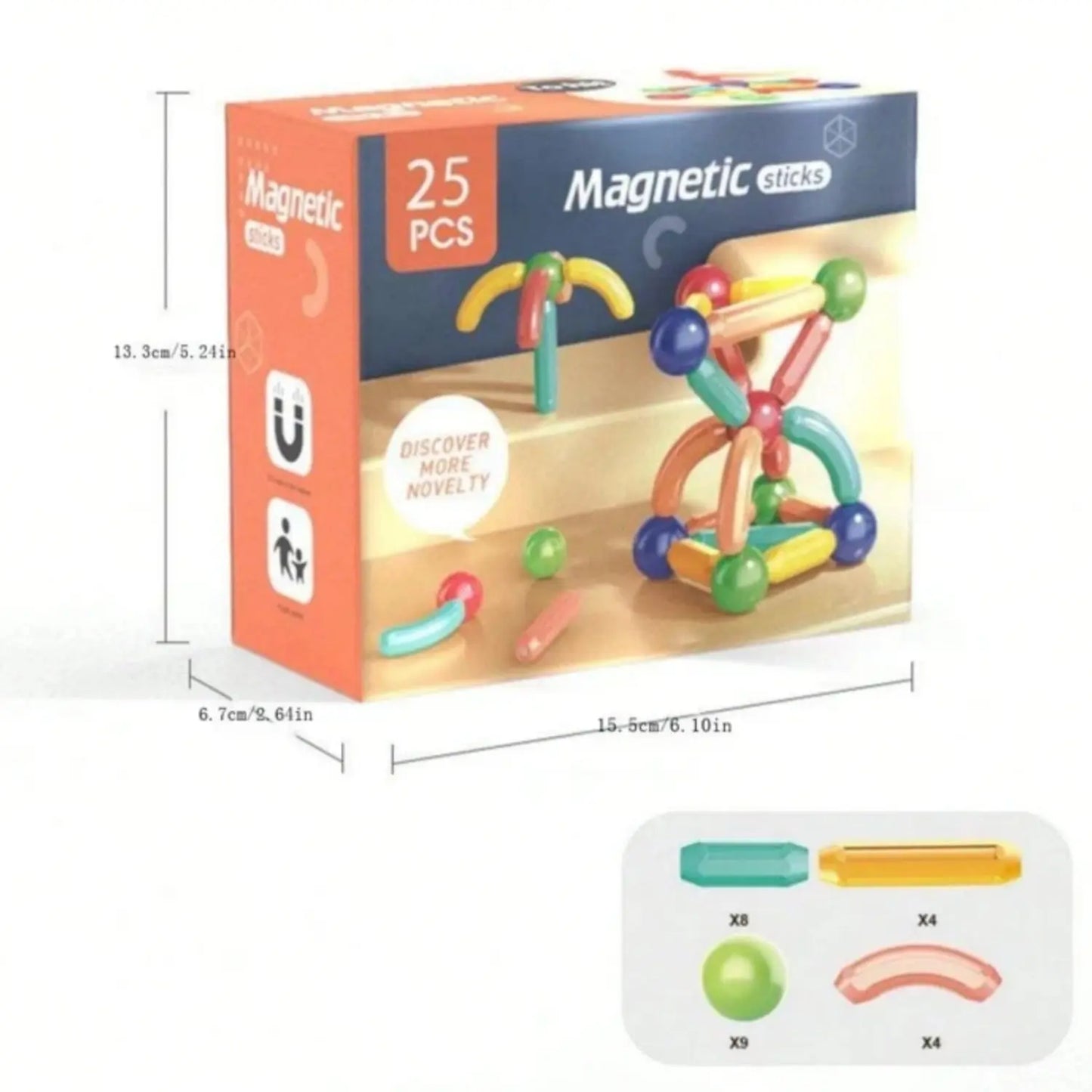 "Magnetic Building Blocks Set for Kids 3+ | Educational & Creative Toy" MZ Trend Hub