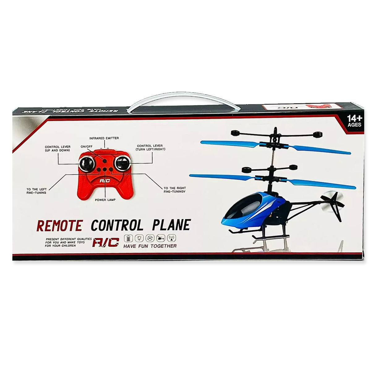 Rechargeable RC Helicopter Drone with LED Lights – JQ-1122