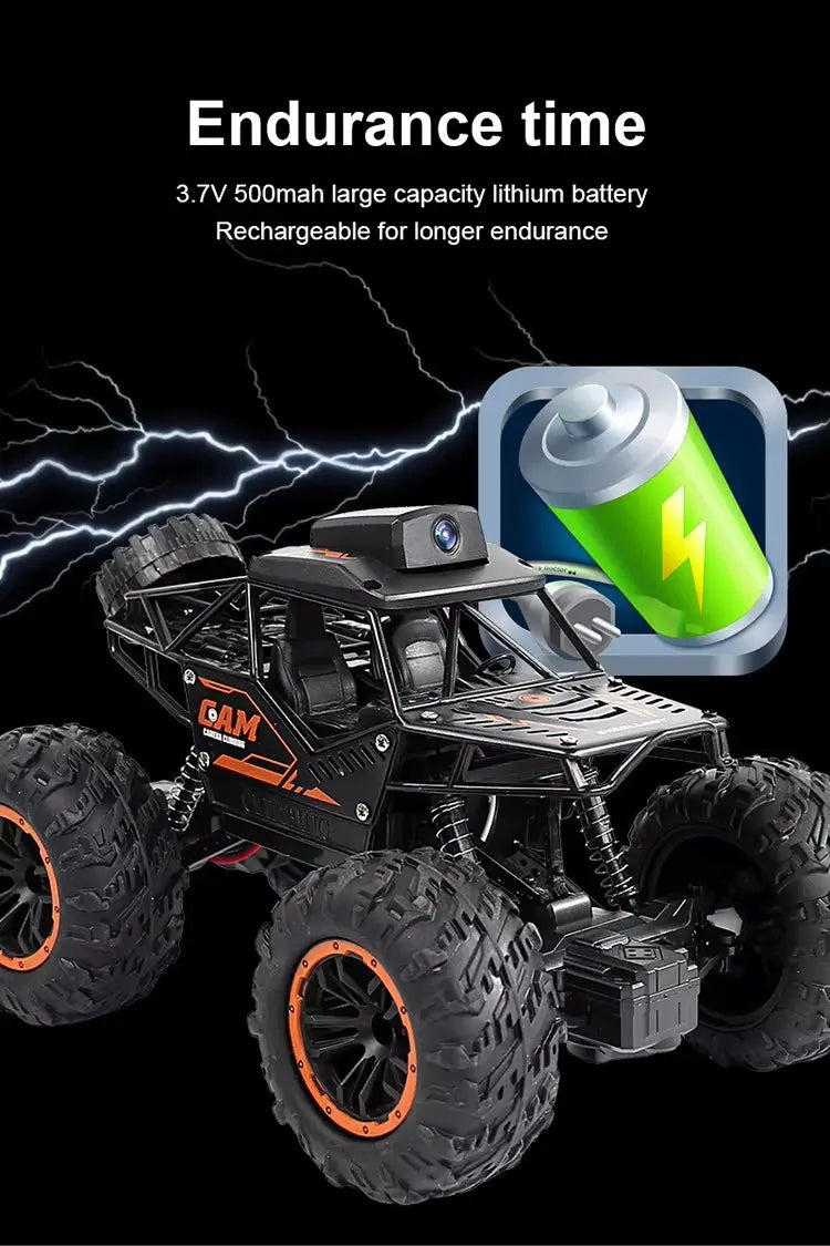 RC Car with WiFi FPV 4k  Camera – Alloy 4WD Off-Road Stunt Jeep MZ Trend Hub