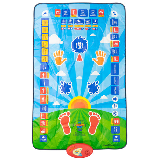 Educational Prayer Mat for Kids with Sound for Kids Learning - Electronic Jay Namaz with Complete Namaz MZ Trend Hub