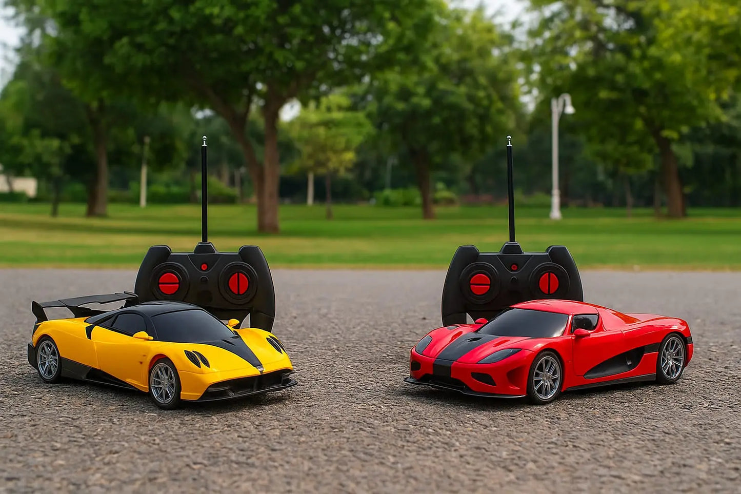 Rechargeable High-Speed RC Car for Kids – Fast Racing Remote Control Car with LED Flashing Lights MZ Trend Hub