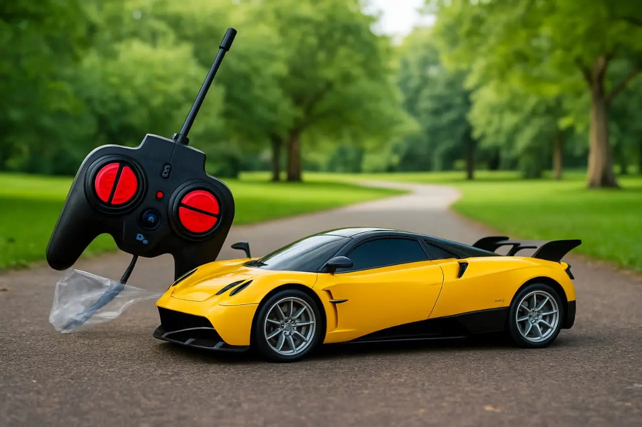 Rechargeable High-Speed RC Car for Kids – Fast Racing Remote Control Car with LED Flashing Lights MZ Trend Hub