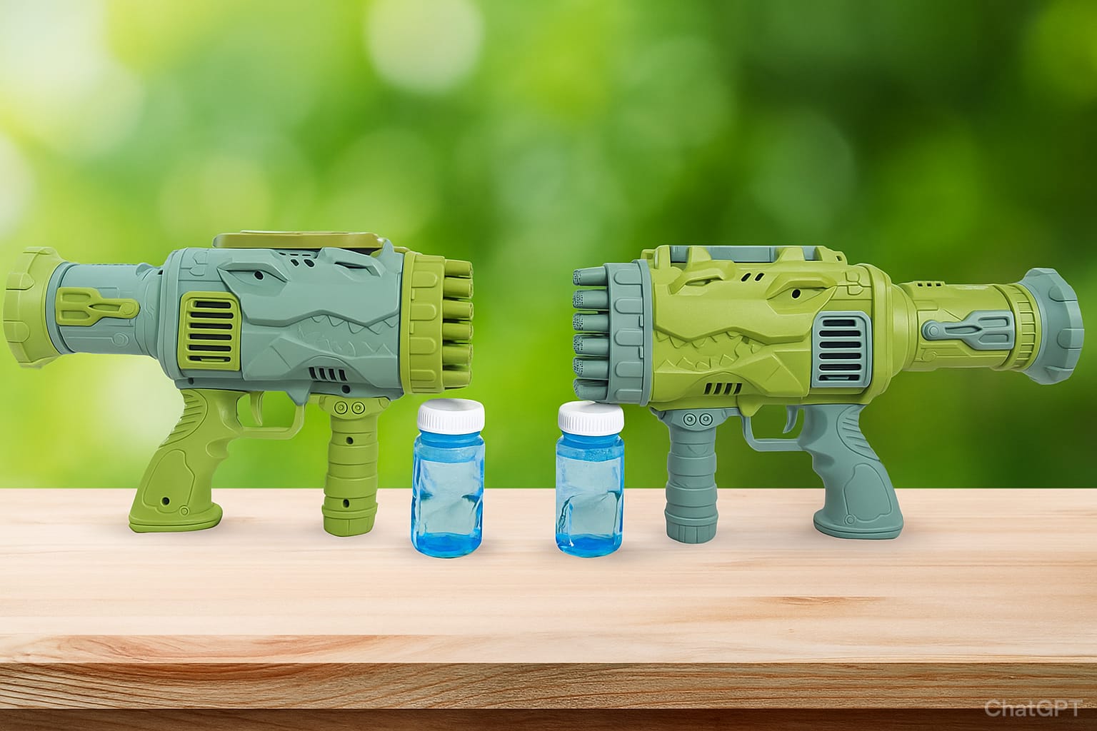 Dinosaur Bubble Gun – 32-Hole Automatic Bazooka Bubble Blower for Kids MZ Trend Hub
