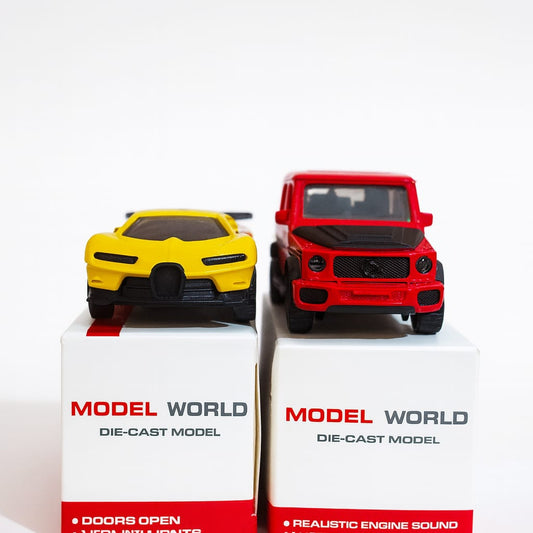 Metal Pull-Back Die-Cast Model Car – Lights & Music – High-Speed Action Toy Vehicle for Kids MZ Trend Hub