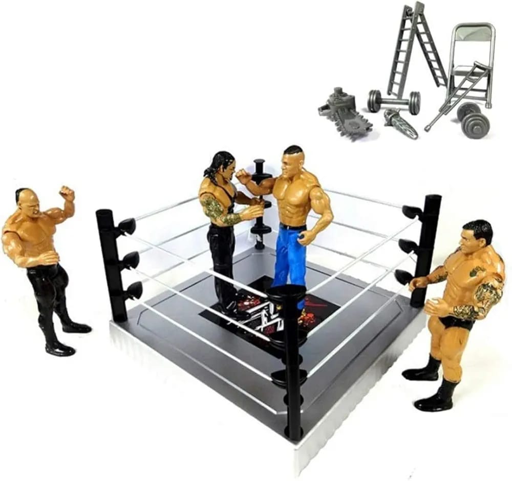 WWE FlexForce Wrestling Ring Playset with Action Figures – Ultimate Fighting Hero Toy MZ Trend Hub