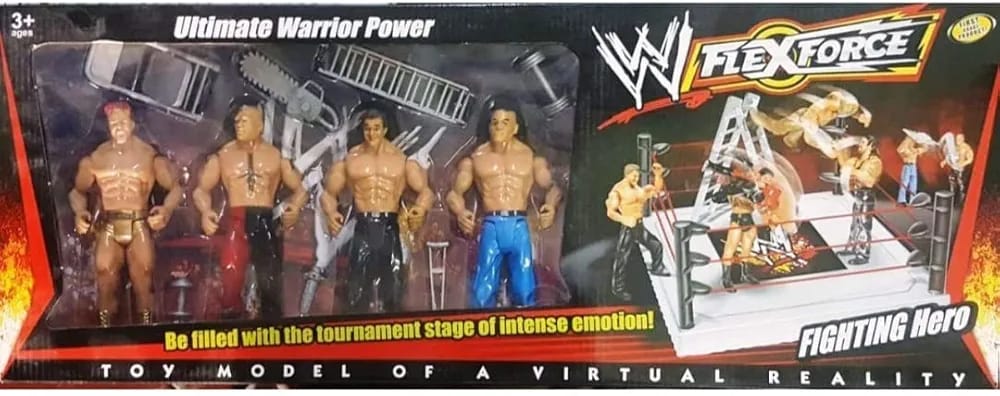 WWE FlexForce Wrestling Ring Playset with Action Figures – Ultimate Fighting Hero Toy MZ Trend Hub