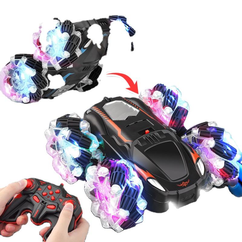Double-Sided Stunt RC Car 360° Rotation | Drift & Slide Remote Control Car with LED Lights MZ Trend Hub