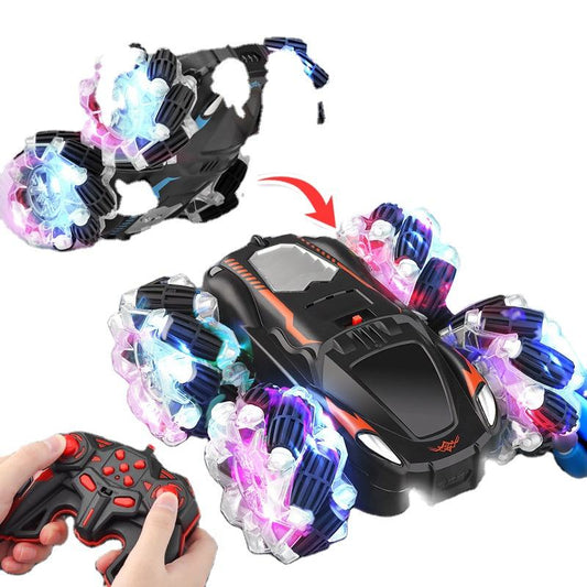 Double-Sided Stunt RC Car 360° Rotation | Drift & Slide Remote Control Car with LED Lights MZ Trend Hub