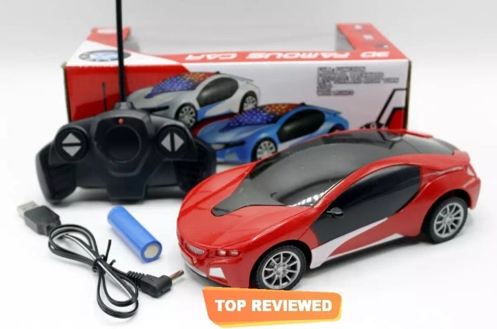 RC Spray Drift Car with Smoke Effect & LED Lights MZ Trend Hub