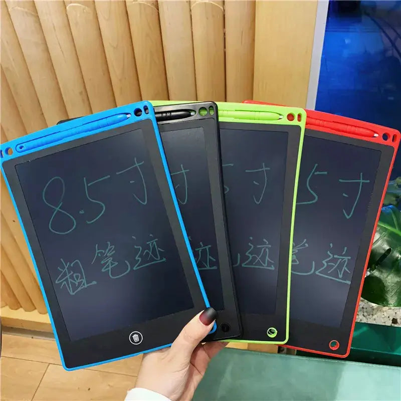 8.5-10-12 Inch LCD Writing Tablet for Kids: Multicolor Drawing Pad MZ Trend Hub